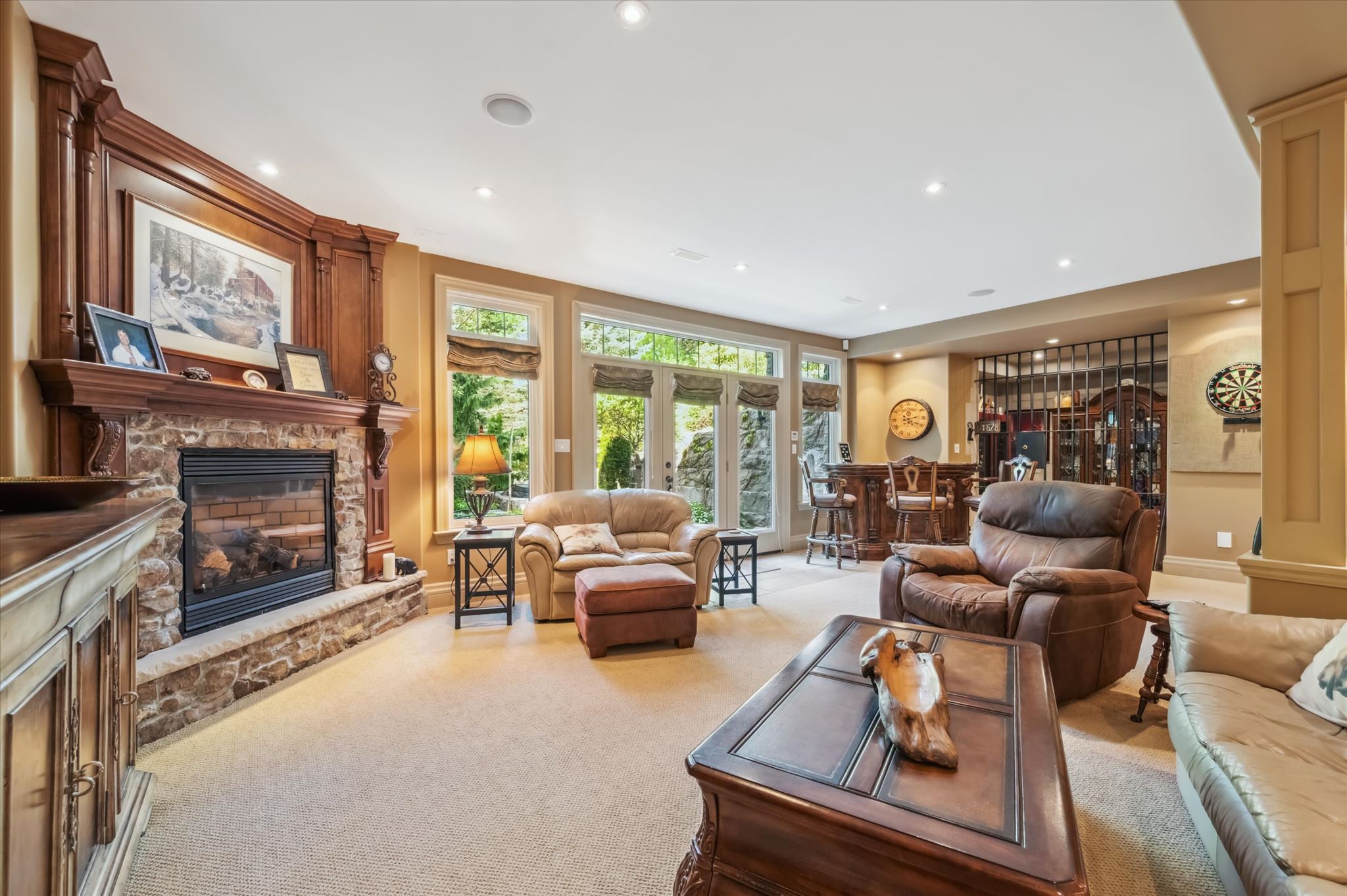 Basement lounge